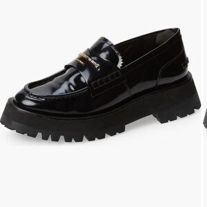 Alexander Wang Lug Sole Patent Loafers